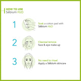 Bioderma Sébium H2O Purifying Micellar Cleansing Water and Makeup Removing Solution for Combination to Oily Skin 100 ml