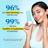dkblesuns - Dot & Key Blueberry Hydrate Barrier Repair Sunscreen Spf 50+,Pa++++|For Dry&Sensitive Skin (80g) - Looknstyle
