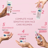 Cetaphil Brightening Day and Night Protection Cream, White, 50ml (Combo)