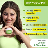 dkcimoisr - Dot & Key Cica Niacinamide & Ceramides Oil - Free Face Moisturizer For Acne Prone & Oily Skin (60ml - Looknstyle