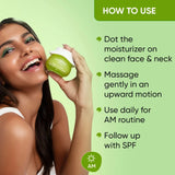 dkcimoisr - Dot & Key Cica Niacinamide & Ceramides Oil - Free Face Moisturizer For Acne Prone & Oily Skin (60ml - Looknstyle