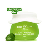 dkcimoisr - Dot & Key Cica Niacinamide & Ceramides Oil - Free Face Moisturizer For Acne Prone & Oily Skin (60ml - Looknstyle