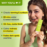 dksuncic - Dot & Key CICA Calming Mattifying Sunscreen SPF 50 PA++++ | For Oily Acne Prone & Sensitive Skin (50g) - Looknstyle