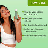 dkcictor - Dot & Key Cica Calming Skin Clarifying Toner with Green Tea & Niacinamide | Toner for Acne Prone Skin (150ml) - Looknstyle