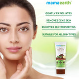 Mamaearth CoCo Face Scrub with Coffee & Cocoa for Rich Exfoliation (100g)
