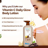 Mamaearth Cocoa Rich Moisturizing Body Lotion with Cocoa Butter & VitaminE for Deep 48H Moisturization (400ml)