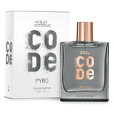 WILD STONE CODE Pyro Eau De Parfum For Men, 100Ml|Bold, Intense & Vibrant Fragrance| Luxury Men Perfume With Long Lasting Aroma, Scented, Spray