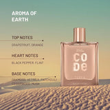 Wild Stone CODE Terra Eau De Parfum for Men, 100ml|Luxury Long Lasting Fragrance for Classy, Mature and Sleek Personality|Premium Perfume for Men
