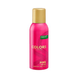 Colors De Benetton Pink By Benetton Deodorant Spray 5 Oz, Women