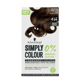 Schwarzkopf Simply Colour Permanent Hair Colour For 100% Grey Coverage - 4.65 Mocha Brown (142.5ml)