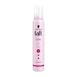 Schwarzkopf Taft Curl Hold 3 Hair Mousse, For Long Lasting Curls (200ml)