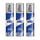 Layer'r Shot Deep Desire Deodorant Spray For Men | Long-Lasting Premium Fragrance -135ml (Pack of 3)