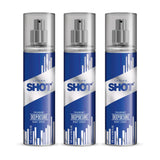 Layer'r Shot Deep Desire Deodorant Spray For Men | Long-Lasting Premium Fragrance -135ml (Pack of 3)
