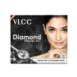 VLCC Diamond Facial Kit - 60g | Skin Purifying with Parlour Glow |
