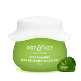dkcinigl - Dot & Key CICA Calming Skin Renewing Night Gel (60ml) - Looknstyle
