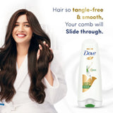 Dove Hair Fall Rescue Hair Conditioner with Sunflower Oil and Moisture Lock Technology, For Hair Fall Control and Silky, Smooth Hair (175ml)