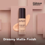 Pilgrim Medium Classic Nude-123Serum Liquid Foundation, Matte & Poreless (30ml)