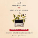 Kama Ayurveda Eladi Hydrating Ayurvedic Face Cream with Pure Essential Oils of Rose and Jasmine (50g)
