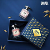 enprgift - Engage Gift Set - Moments Luxury Perfume Gifts for Women, Femme & Yang, 200ml, Long Lasting Smell Women Perfume (Pack of 2) - Looknstyle