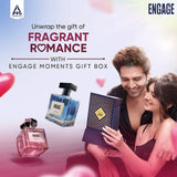 Engage Gift Set - Moments Luxury Perfume Gifts for Men, Homme & Yin, 200ml, Long Lasting Smell Men Perfume (Pack of 2)