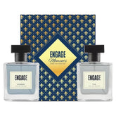 engmnper - Engage Gift Set - Moments Luxury Perfume Gifts for Men, Homme & Yin, 200ml, Long Lasting Smell Men Perfume (Pack of 2) - Looknstyle