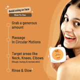 barbsrb - Chemist at Play Exfoliating Body Scrub For Removing Tan & Dead Skin Cells | Rough & Bumpy Skin, Tanned & Pigmented Skin | For Smooth, Soft & Bright Skin | Natural AHAs | Coffee | For Men & Women | 75g - Looknstyle