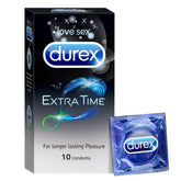 Durex Condoms, Extra Time - 10 Count