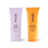 fxsunc2 - Foxtale Healthy Glow Combo for Soft and Hydrated Skin and a Healthy Golden Glow with Nourishing Moisturizer - 50 ml and Glow Sunscreen - 50 ml, For All Skin Types, Men & Women - Looknstyle