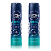 Nivea Fresh Ocean Deodorant For Men - 150ml (Pack of 2)