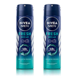 Nivea Fresh Ocean Deodorant For Men - 150ml (Pack of 2)