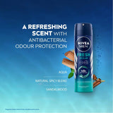 NIVEA Fresh Ocean Deodorant For Men - 150ml (Pack of 3)