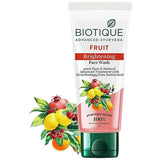 biof1 - Biotique Fruit Brightening Face Wash Advanced Treatment 100% Pure & Natural (150ml) - Looknstyle