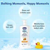 Chicco Baby Moments Gentle Body Wash and Shampoo (500ml)