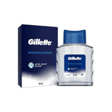 ge6 - Gillette After Shave Splash Refreshing Breeze 50Ml, White, Gel, Men - Looknstyle