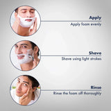 ge4 - Gillette Classic Regular Pre Shave Foam - 50 gram - Looknstyle