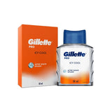 ge2 - Gillette Men Pro Fresh After Shave Splash Icy Cool Liquid 50Ml, White - Looknstyle