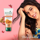 Biotique Honey Gel Soothe & Nourish Foaming Face wash For All Skin Types (150ml)