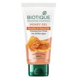 Biotique Honey Gel Soothe & Nourish Foaming Face wash For All Skin Types (150ml)
