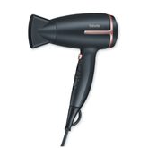 - Beurer HC25 Travel Hair Dryer 3 years Warranty 1600 Watts, Black - Looknstyle