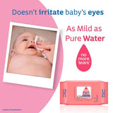 Johnson's Baby Skincare Wipes with Lid, (72Unit)
