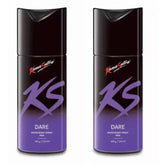 KS Kamasutra Dare Deodorant Spray For Men-150ml (Pack of 2)