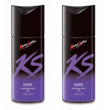 KS Kamasutra Dare Deodorant Spray For Men-150ml (Pack of 2)