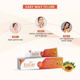 Kozicare Kojic Acid Cream | Papaya Cream | Tan Removal Cream | Face Cream for Glowing Skin (15g)