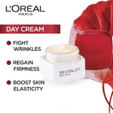 lpdycrm - L'Oreal Paris Day Cream, SPF 35 Pa++, Anti - Wrinkle and Radiance, Boosts Skin Elasticity, With Centella Asiatica,Revitalift (50ml) - Looknstyle