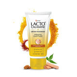 Lacto Calamine Ubtan Face Wash for Glowing Skin | Natural Face Wash with Sandalwood, Saffron, Neem, Almond & Turmeric | (100ml)
