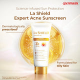 La Shield Anti-Acne Oil Free SPF 40+ & PA+++ Sunscreen Gel - 50g