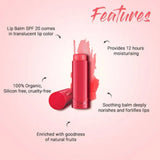 bilp - Biptique Lipshine SPF 20 Moisturising Translucent Lip Balm - Peach (4g) - Looknstyle