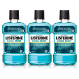 Listerine Cool Mint Mouthwash Liquid, Removes 99.9% Germs, 250ml Combo (Pack of 3)