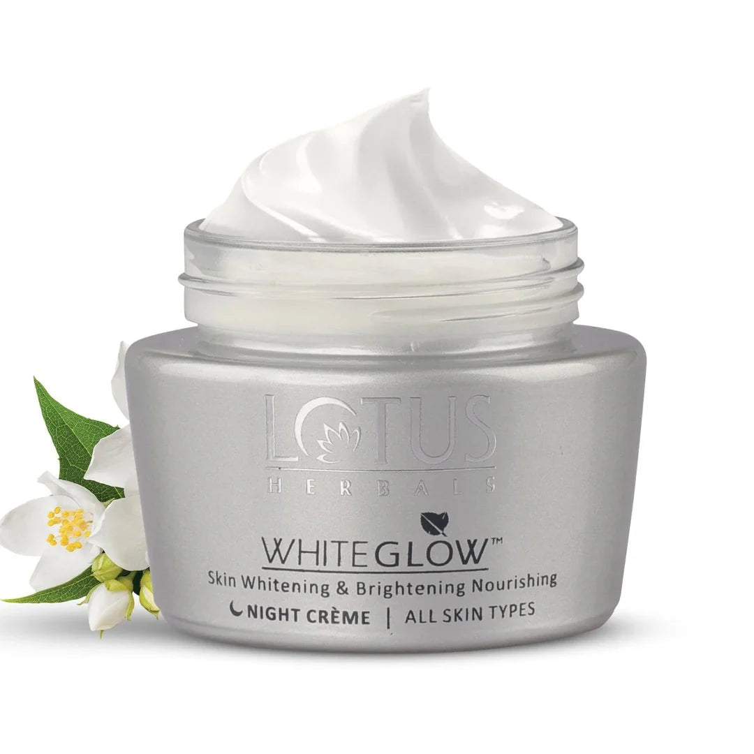 Lotus Herbals Whiteglow Skin Whitening & Brightening Nourishing Night Creme (40 g)