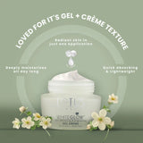 Lotus Herbals WhiteGlow Skin Whitening And Brightening Gel, Face Cream with SPF-25, for all skin types, 40g